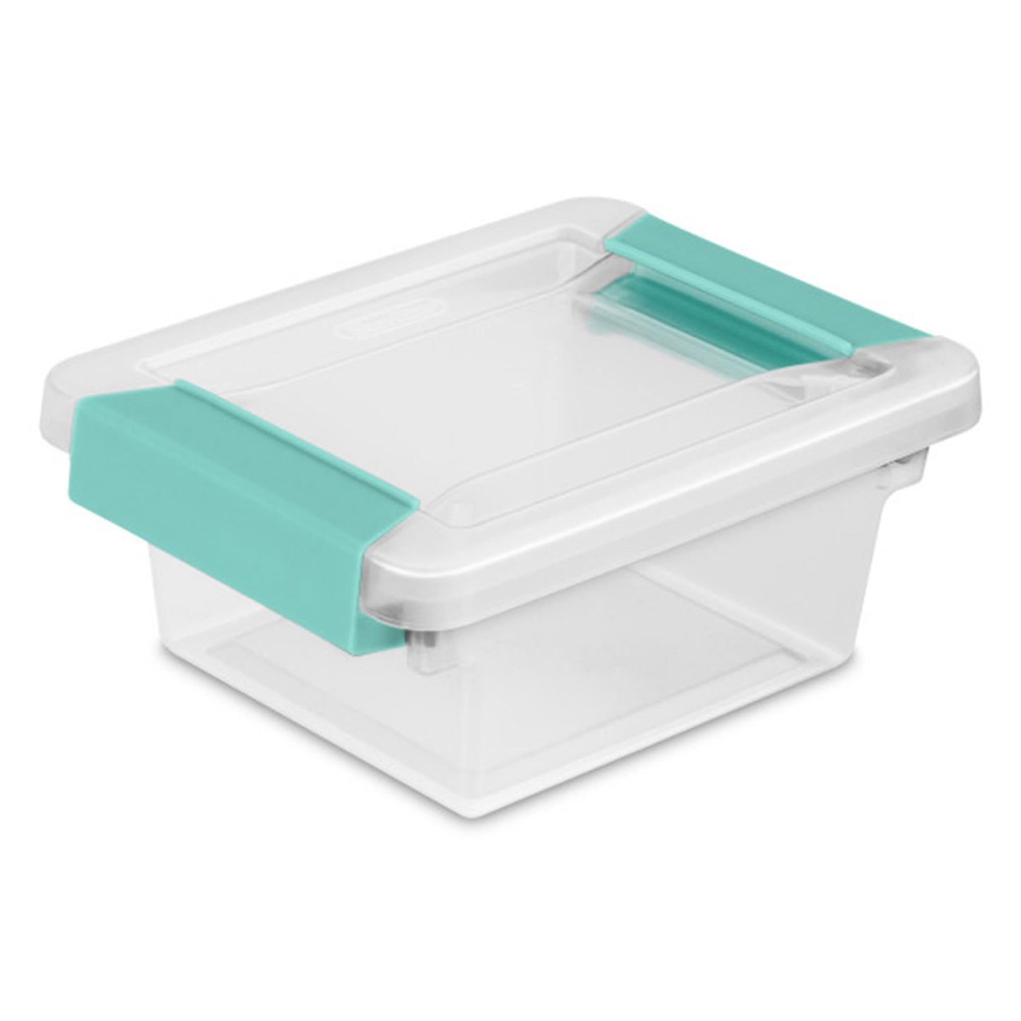 Sterilite Large Clip Box, Clear Storage Bin with Latching Lid, 6 Pack | Storage Containers with Latching Lids for Writing, Arts or Crafts Supplies - Home, Office, Classroom & Workshop Organization
