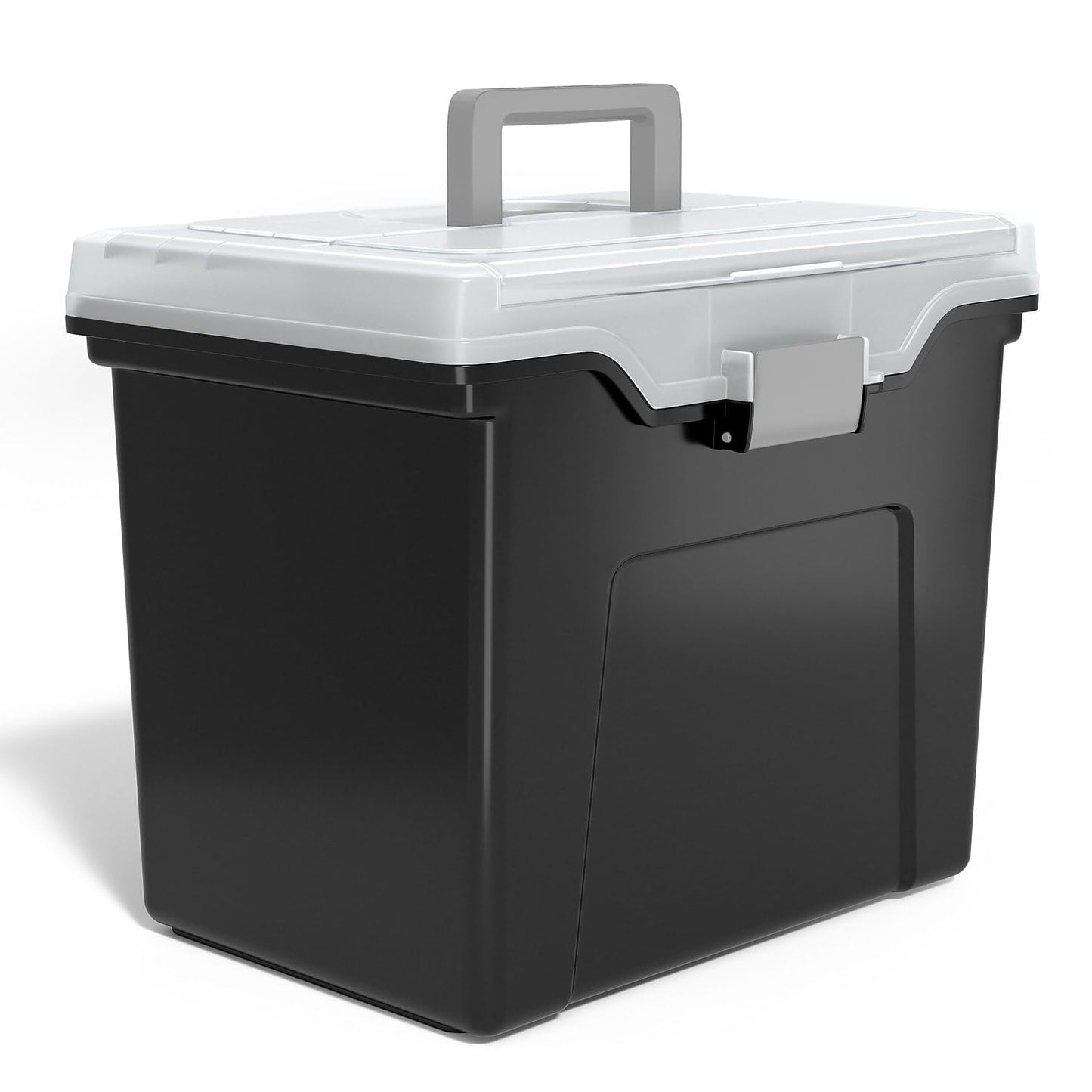 Staples File Folder Tote, Portable Filing Box for Letter Size Hanging Files