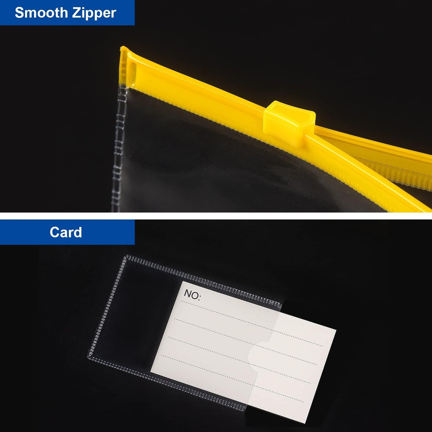 Tamaki 10 Pack Plastic Envelope, Files Zipper Folders, 13 x 9.25 Inch | Poly Zip Envelop A4 Size/Letter Size