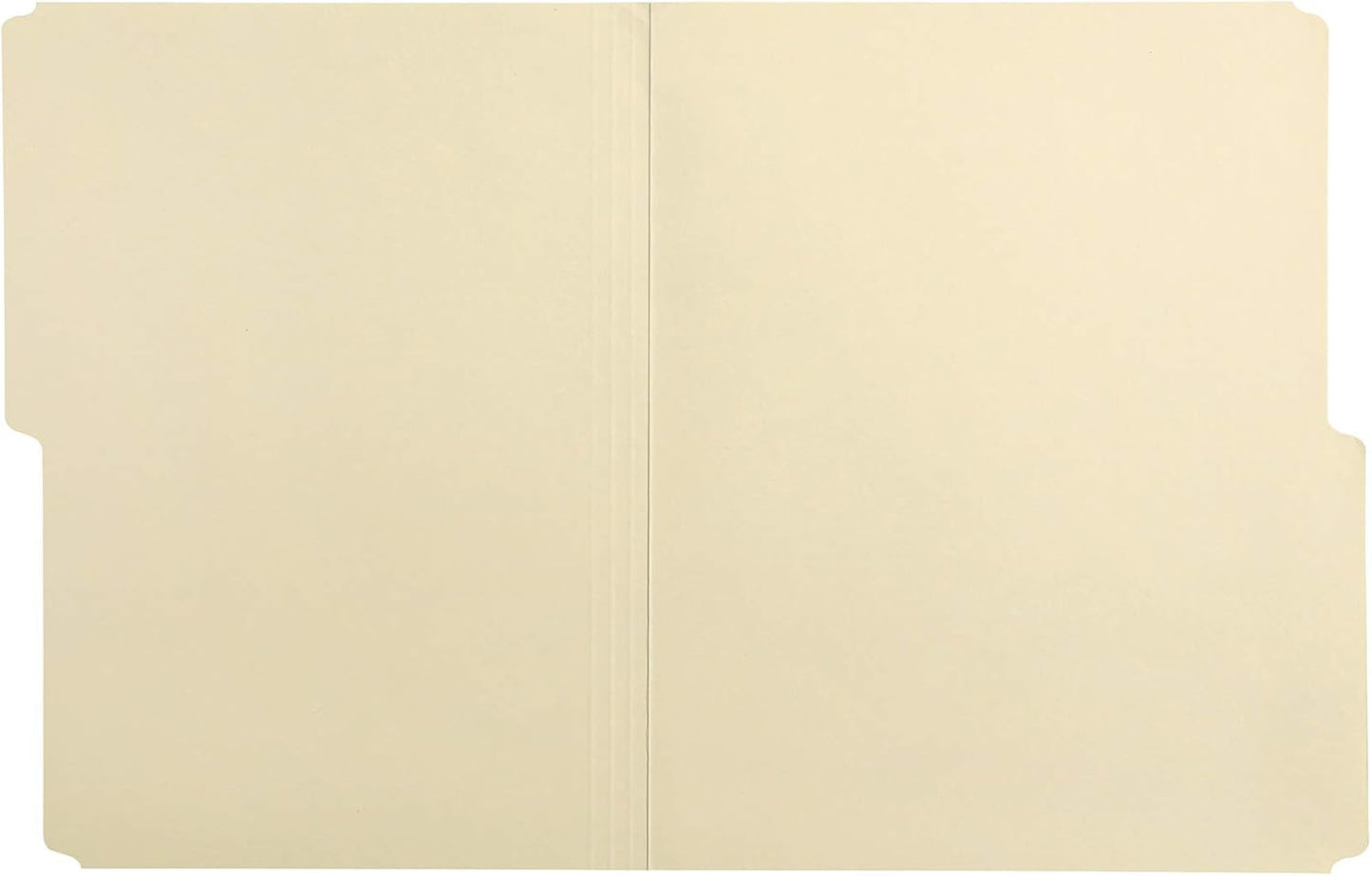 Amazon Basics Manila File Folders, Letter Size, 1/2 Tab in Left and Right Positions, 8.5" x 11", 36-Pack