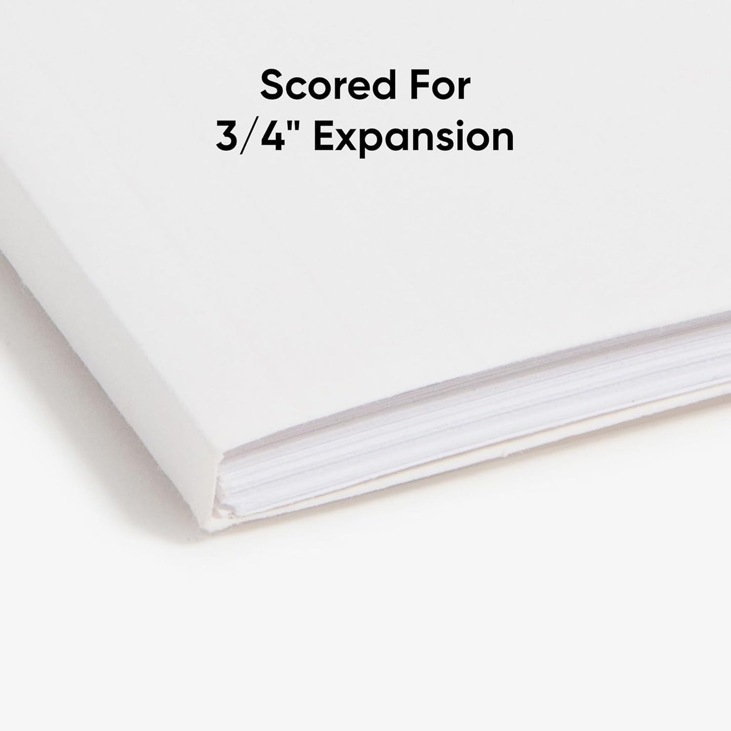 Smead FasTab Hanging File Folder, 1/3-Cut Built-in Tab, Letter Size, White, 20 per Box (64002)