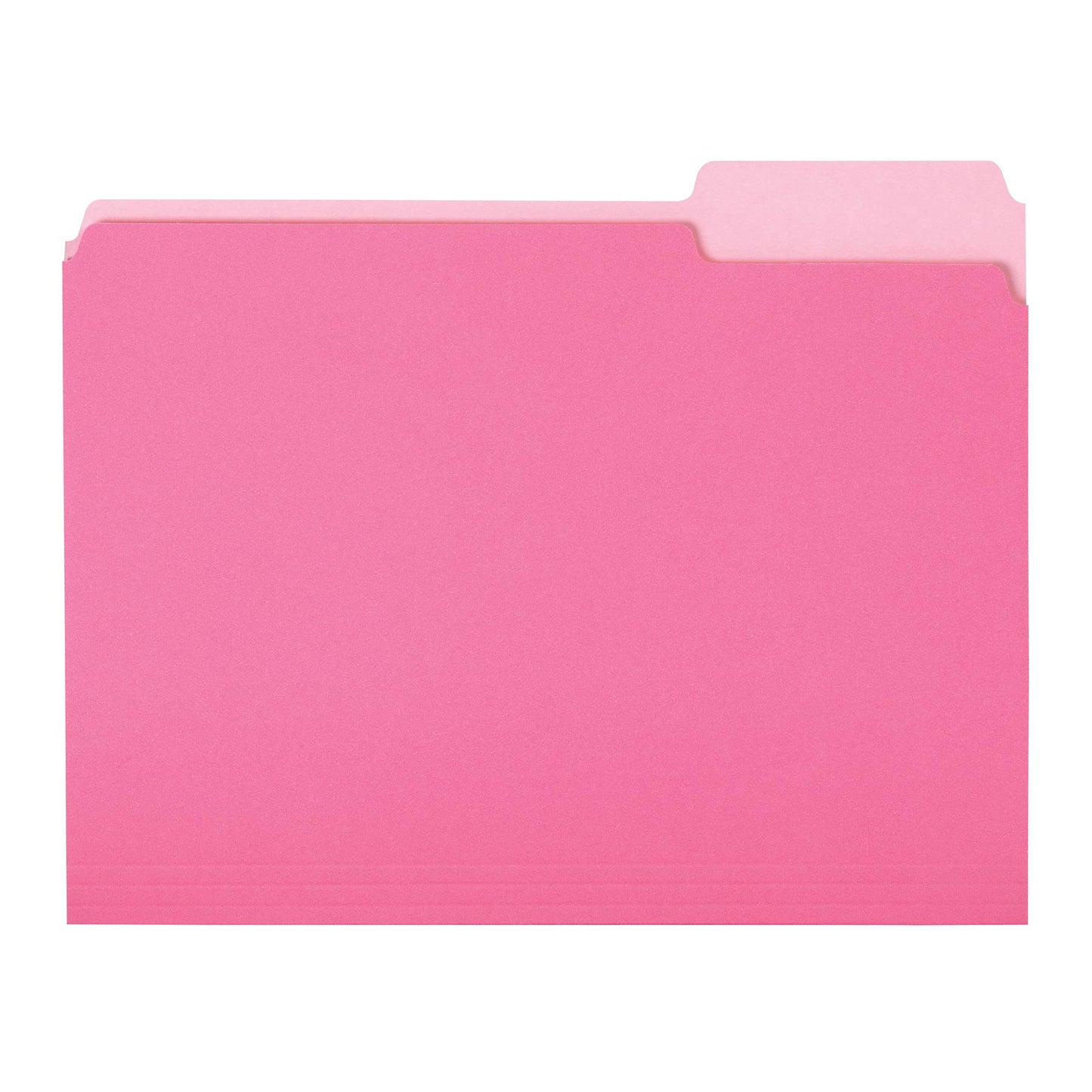 Amazon Basics Manila File Folders, Letter Size, 1/2 Tab in Left and Right Positions, 8.5" x 11", 36-Pack