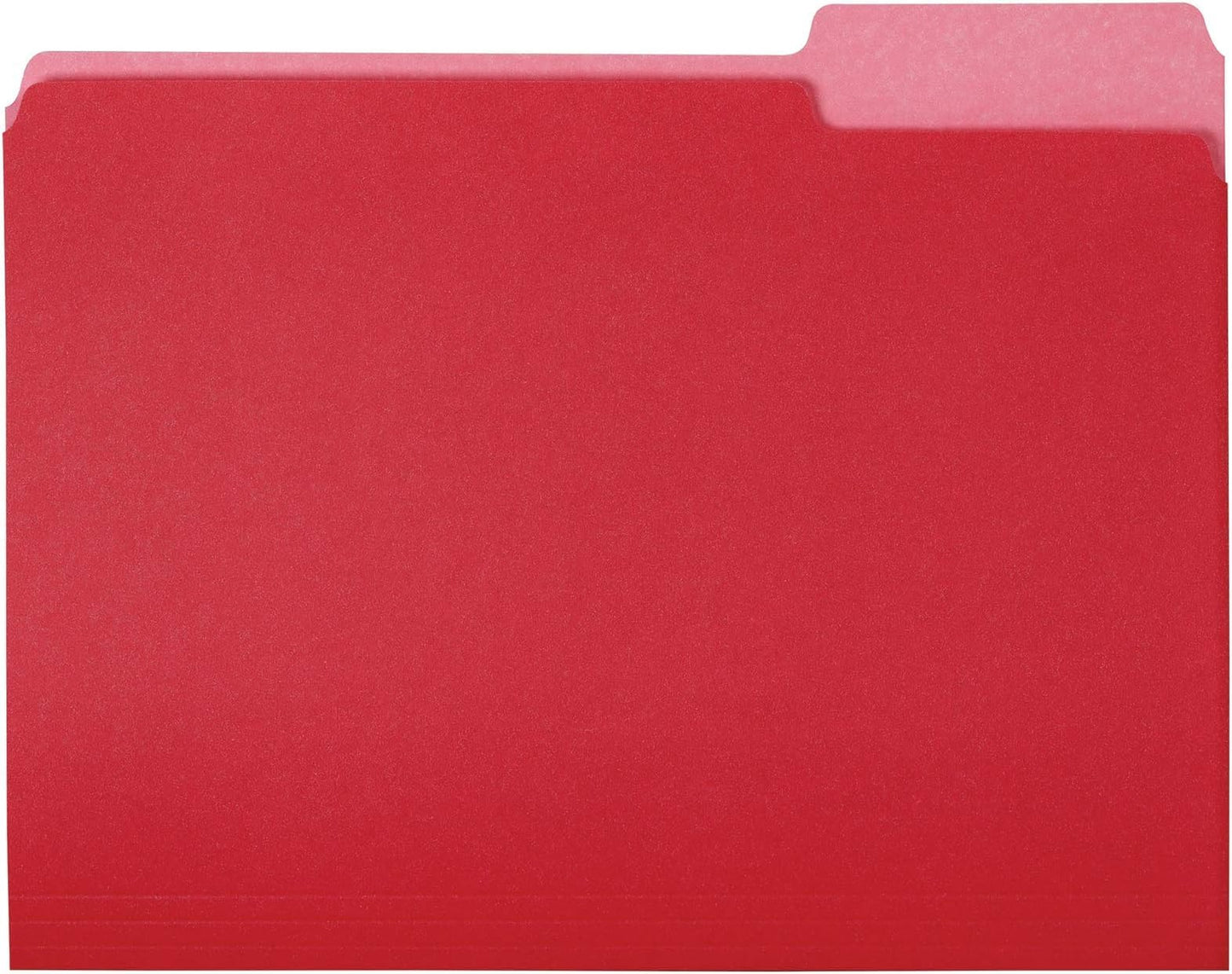 Amazon Basics Manila File Folders, Letter Size, 1/2 Tab in Left and Right Positions, 8.5" x 11", 36-Pack