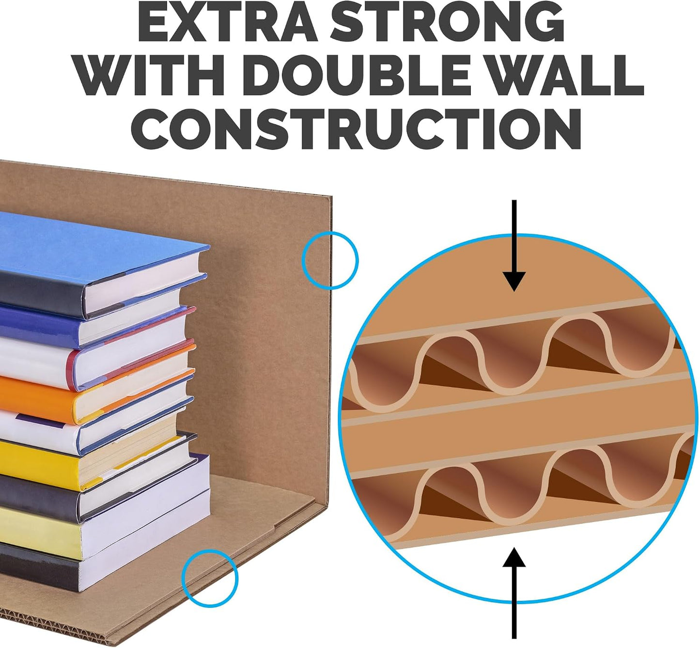 Bankers Box 10-Pack Small Classic Moving Boxes with Reinforced Handles | Pack books, files, and dense items with sturdy small boxes built for easy carrying and organized moves.