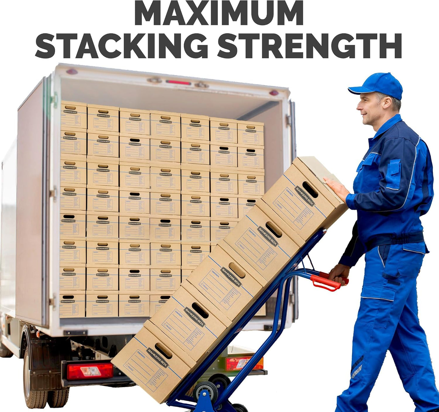Bankers Box 10-Pack Small Classic Moving Boxes with Reinforced Handles | Pack books, files, and dense items with sturdy small boxes built for easy carrying and organized moves.